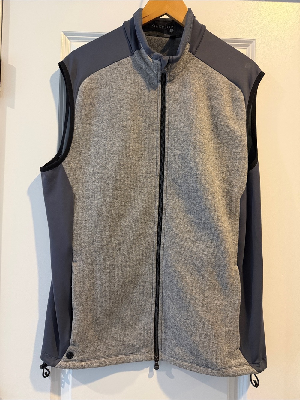 GREYSON Wool Zippered Vest
